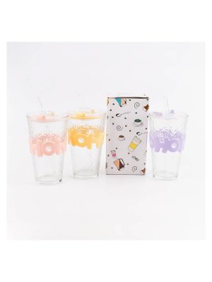 VASO VIDRIO 15X8CM 450ML OVSP-4DZ CAÑ