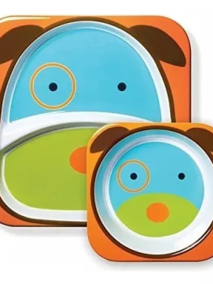 PLATO INFANTIL GRANDE ANIMALITOS SURTIDO 4125X-121 DAÑ