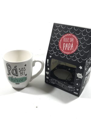 TAZA BOMBE CHICA DIA DE C/CAJA ART GA137DECO IAÑ