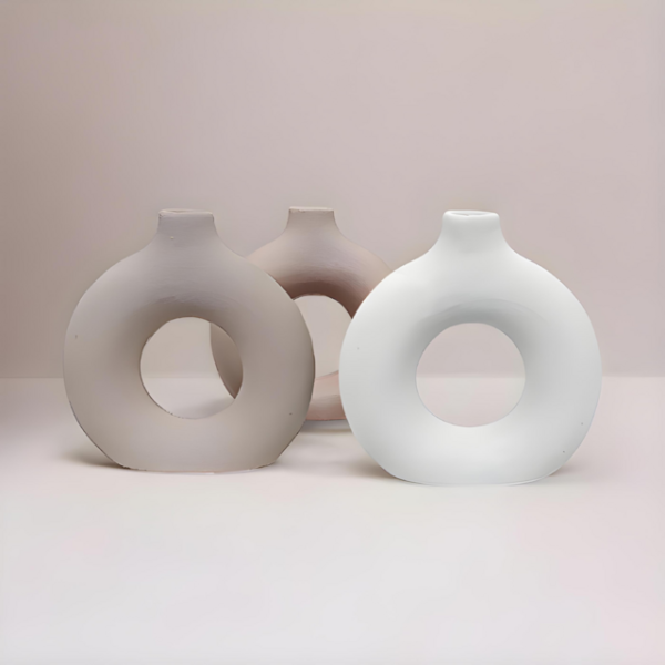 FLORERO DE CERAMICA ART 27248 IAÑ