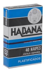 NAIPE ESPAÑOL HABANA X40 PLAST ART 2208 BAÑ