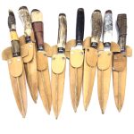 CUCHILLO ARTESANAL ASADO C/VAINA 16CM FAÑ