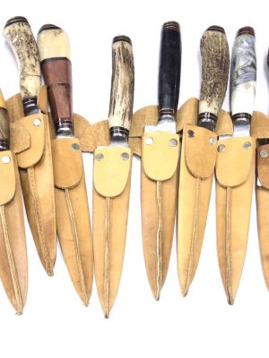 CUCHILLO ARTESANAL ASADO C/VAINA 16CM FAÑ
