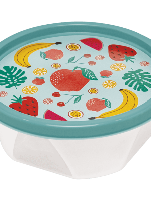 TUPPER REDONDO FRUTAS 370 ML ART 308794/4041 DAÑ