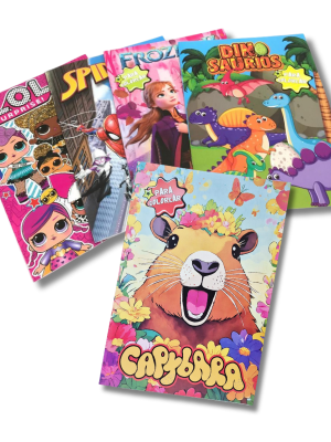 LIBRO PARA PINTAR INFANTIL VARIOS MODELOS HAÑ