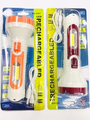 LINTERNA RECARGABLE EN BLISTER ART KD-4506/4507 HAN