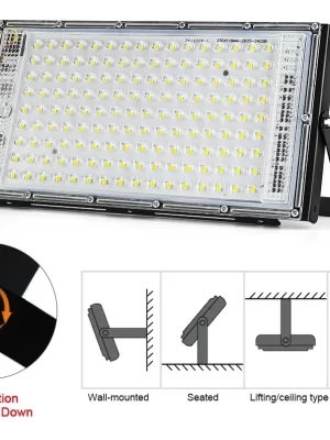 REFLECTOR LED 150W EXTERIOR BLANCO ART RF-150WL HAÑ