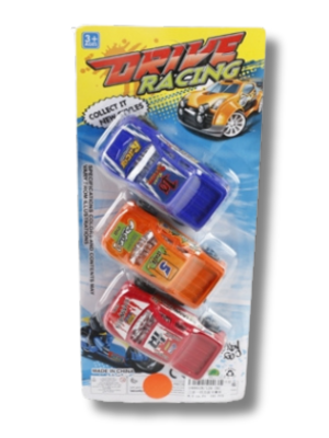 CAMIONETA X 3 EN BLISTER ART T4964/ B897700 HAÑ