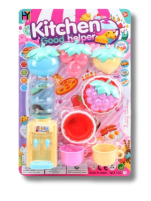 SET DE COCINA CON DISPENSER DE AGUA ART T4966/ B2145123 HAÑ