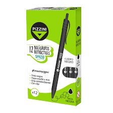 BOLIGRAFO RECTRACTIL 1MM TINTA NEGRA XUNID BR36NG AAÑ