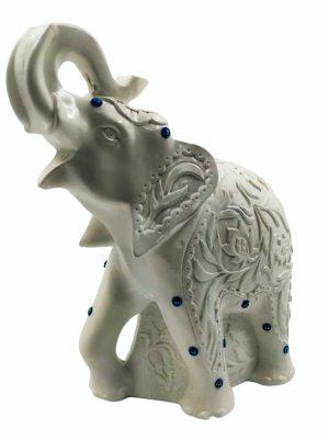 ELEFANTES GRANDES DECORADOS 25CM XUNID ART S16 FAÑ