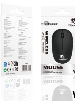 MOUSE INALAMBRICO W84 AV241009 BAÑ