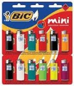 ENCENDEDOR BIC MINI X UNIDAD ART 44 DAÑ