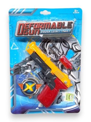 PISTOLA TRANSFORMABLE EN BLISTER 22CM T3051 FAÑ