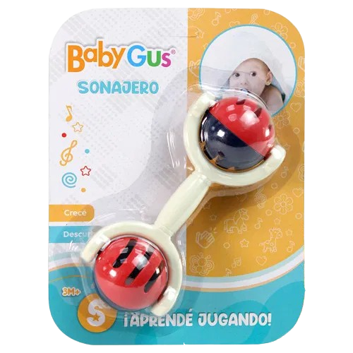 SONAJERO BABY GUS 21X16CM ART 55639 GAÑ