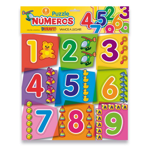 PUZZLE NUMEROS DURAVIT ART 2 JAÑ