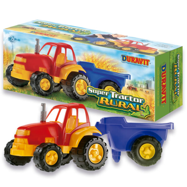 TRACTOR GRANDE CON ACOPLADO DURAVIT ART 213 JAÑ