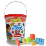 BALDE C/BLOCKS DIDACTICOS X36 DURAVIT ART 554 FAÑ
