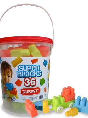BALDE C/BLOCKS DIDACTICOS X36 DURAVIT ART 554 FAÑ