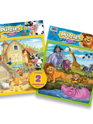 DURAVIT ART 6 PUZZLE GRANJA Y ZOO 25 PIEZAS  JAÑ