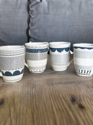 TAZA CONICA PORCELANA 360ML ART 4943739 CAÑ