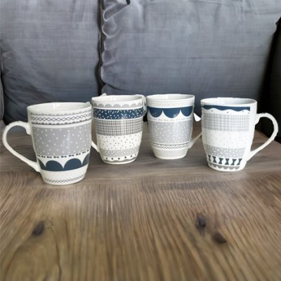 TAZA CONICA PORCELANA 360ML ART 4943739 CAÑ