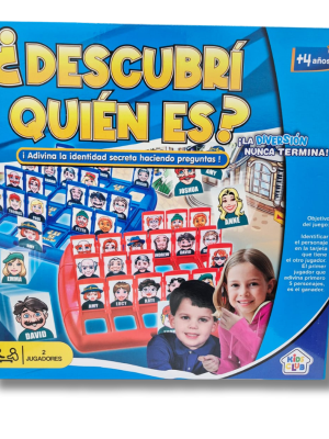 JUEGO DE MESA DESCUBRI ¿QUIEN ES? ART 53041 GAÑ