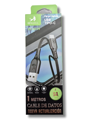 CABLE TIPO C CARGA RAPIDA DE 1MTS ART RC5019-TC IAÑ