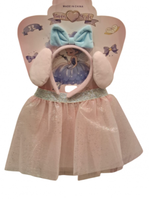 POLLERA CON VINCHA Y ACCESORIOS ART 2747-1 GAÑ