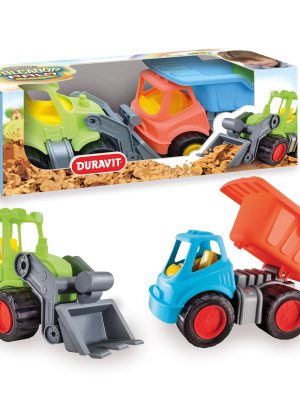 SET CAMION VOLCADOR Y PALA DURAVIT ART 232 JAÑ
