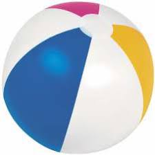 INFLABLE PELOTA MULTICOLOR 40CM ART 66001 LAN