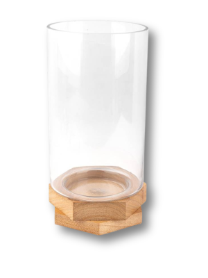 PORTAVELA VIDRIO 28X16,3M C.BASE PINO ART CA6396 IAÑ