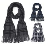 BUFANDA CUADRILLE CON FLECOS ART 23645 CAN