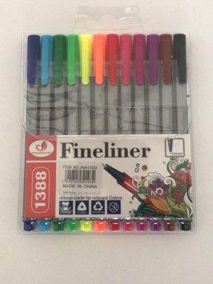 MICROFIBRAS X 12 EN ESTUCHE FINELINER ART AVA17202 AAÑ