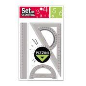 SET DE GEOMETRÍA ESCUELITA PIZZINI ART 4203 AAÑ