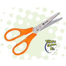 TIJERA 13.5CM PTA REDONDA PIZZINI ART PS52 AAÑ