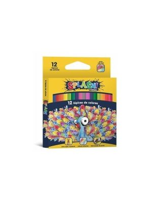LAPIZ COLOR X 12 CORTO SPLASH ART 514415 AAÑ
