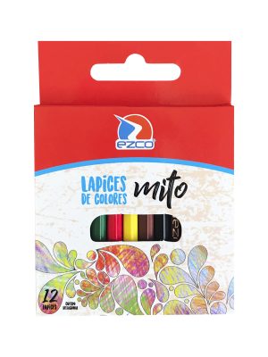 LAPIZ COLOR X12 CORTO EZCO MITO ART 172102 AAÑ