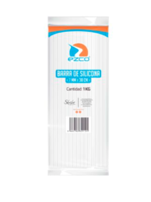 BARRA SILICONA 7MMX30 CM X10UNID  ART SAA335S/601051 DAÑ