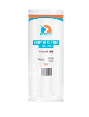 BARRA SILICONA 7MMX30 CM X10UNID  ART SAA335S/601051 DAÑ