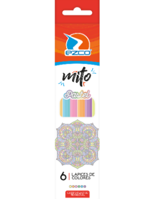 LAPIZ PASTEL X6 LARGO MITO ART 172203 EAÑ