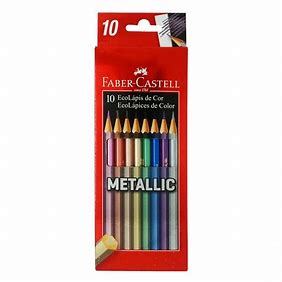 LAPICES FABER DE COLOR METALICO X 10 ART 116145 AAÑ