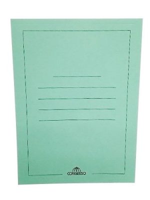 CARPETA CONGRESO A4 PRESENT 240 GR VERDE ART 511158 AAÑ