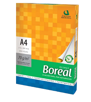 RESMA BOREAL A4 70GR ART 205947 CAÑ