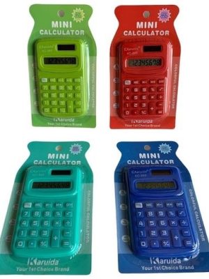 CALCULADORA MINI COLOR LISO ART KC-888/KC-888C FAÑ