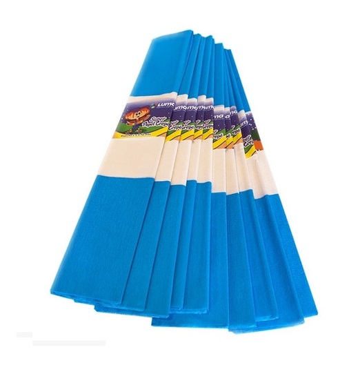 PAPEL CREPE BANDERA 50X200CM X UNIDAD ART 60-21 AAÑ