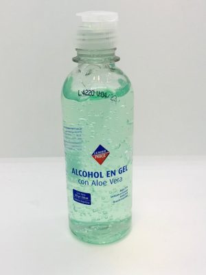 ALCOHOL EN GEL C/ ALOE VERA 250CC C/BOMBA KOMILI KO16286 CAÑ