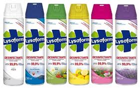 DESIFECTANTE EN AEROSOL LYSOFORM 360ML VARIAS FRAGANCIAS FAM