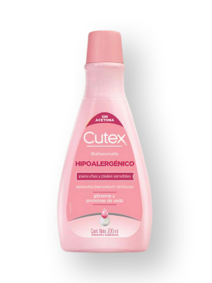 QUITAESMALTE HIPOALERGENICO CUTEX 200ML ART 2756 HAN