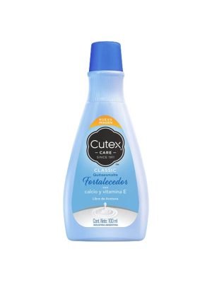 CUTEX QUITAESMALTE VIT E+ CALCIO 100ML ART 3511 BAÑ
